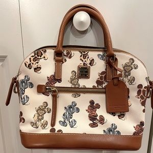 Mickey Mouse Animal Print Dooney & Bourke satchel